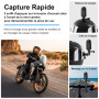 LXMIMI Caméra d'action WiFi, Camera Sport 170° Minicaméra Sportive WiFi HD 1080P, Petite-caméra d'action, Caméra Vidéo Vélo, Cam