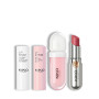 KIKO Milano Essential Lip Set | Gentle Lip Scrub, Deeply Nourishing Balm, Lip Volume Tutu Rose & Colour Moisturizing Balm 06