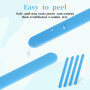 Lot de 4 bâtons mélangeurs en silicone réutilisables pour résine époxy, outils d'agitation pour mélanger la résine, la cire, la 