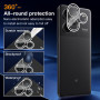 ZAXGLAR Verre Trempé pour Xiaomi Redmi Note 13 Pro Plus 5G,2 Pièces Protecteurs d'écran + 2 Pièces Caméra Arrière Protecteur, Ul