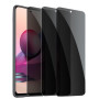 3 Pièces Protecteur D'écran Anti-Espion pour Xiaomi Redmi Note 11 Pro+ 5G, Verre Trempé Protection Écran de Confidentialité pour