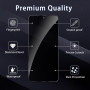 3 Pièces Protecteur D'écran Anti-Espion pour Xiaomi Redmi Note 11 Pro+ 5G, Verre Trempé Protection Écran de Confidentialité pour