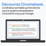 Lenovo IdeaPad Slim 3 Chromebook 14M868 - Ordinateur Portable 14'' FHD (MediaTek Kompanio 520, RAM 8Go, SSD 128Go, Arm Mali-G52 