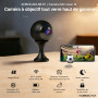 Camera Espion, 4K Mini AI Caméra de Surveillance WiFi (2,4G/5G), Détection Personnes et Animaux, Vision Nocturne HD, Stockage Lo