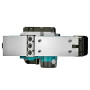 DNTI Rabot portatif sans fil sans charbon Rabot sans fil 15000 tr/min Largeur de Rabotage 82mm et Profondeur ajustable de 0 à 2m