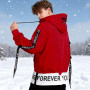Covisoty Sweat à Capuche Homme Patchwork Pull Homme Sport Capuche Techwear Hip Hop Hiver et Automne