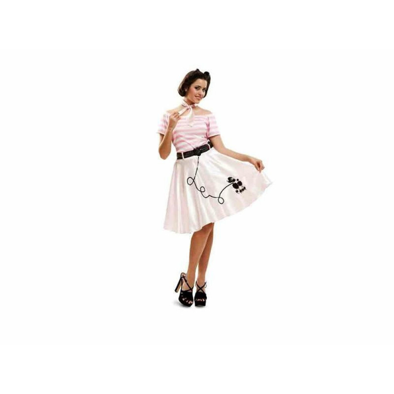 Image secondaire de Déguisement pour Adultes My Other Me Pink Lady Taille unique (3 Pièces)