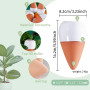 Ollas Terre Cuite à Planter, Oyas a Planter Terre Cuite, Arrosage Automatique et Ecologique pour Plante d'Intérieur et d'Extérie
