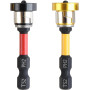 KEWAYO Lot de 2 Embouts PH2 Magnétiques 1/4" pour Placo - Embout Tournevis à Positionnement pour Plâtre et Cloisons Sèches - 50m