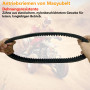 Maoyubelt Courroie de transmission de moto pour courroie de transmission 818 19,7 28 scooter cyclomoteur pour ATV pour CVT Fiber