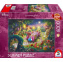 Schmidt Spiele 57398 Thomas Kinkade, Disney, Mad Hatter's Tea Party, Puzzle 6000 pièces