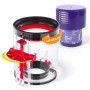 Petit bac à poussière de remplacement pour Dyson V10 aspirateur traîneau, bac de remplacement pour Dyson V10 Part No.969509-02 a