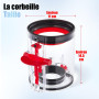 Petit bac à poussière de remplacement pour Dyson V10 aspirateur traîneau, bac de remplacement pour Dyson V10 Part No.969509-02 a