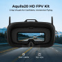BETAFPV Aquila20 HD FPV Kit with Aquila20 HD Whoop LiteRadio 4 SE Radio Transmitter VR04 HD Goggles Built-in HD Digital VTX P1, 