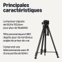 Amazon Basics Trépied 152,0cm pour Téléphone et Appareil Photo Reflex Numérique, Léger, avec Sac, Télécommande sans Fil et Suppo