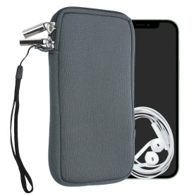 kwmobile Housse Universelle Smartphone - Pochette de Protection 17,2 x 8,4 cm pour téléphone Portable XL - 6,7/6,8" en néoprène 
