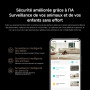 XIAOMI Smart Camera C701 4K Ultra HD, Vision à 360°, Audio bidirectionnel, Vision Nocturne Infrarouge, Wi-FI 6 Double Bande