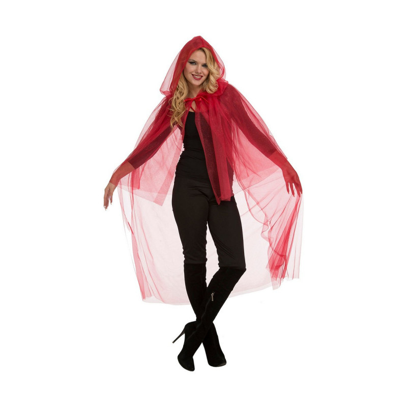 Cape My Other Me Rouge Taille M/L Tulle