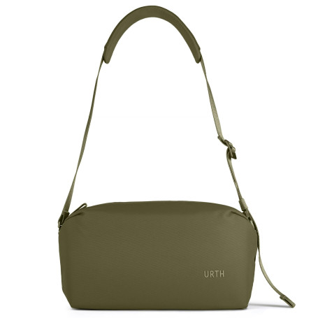 Urth Dolomite 8L Grand Sac Bandoulière Appareil Photo – Résistant à l'eau, Recyclé, Polyvalent pour DSLR, Photographie et Quotid