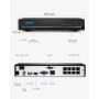 Reolink 4K PoE NVR 8 Canaux Caméra de Sécurité à Domicile Enregistrement de Vidéo avec Disque Dur de 2TO Supportez 16MP/12MP/8MP