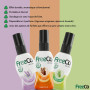 Freeco Anti-Odeur WC (Before You Go) - Spray aux Huiles Essentielles Naturelles. Idéal pour Maison, Bureau, Resto et Voyage. Pac