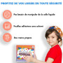 Colle Puzzle 1000/2000 pièces-Accesoire Fixation Murale sans Cadre-Vidéo tutoriel en français-Feuilles adhesives-Convient aux Ad