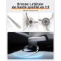 iRobacc Pour DJI ROMO Accessoires Compatibles avec DJI ROMO A/ROMO S/ROMO P, 28 Pièces 2 Brosses Principales, 6 Brosses de Dalay