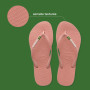 Havaianas - Slim Brasil Logo, Tongs Confortables, Durables et Légères, Hommage au Brésil, Drapeau sur Lanières, Femme