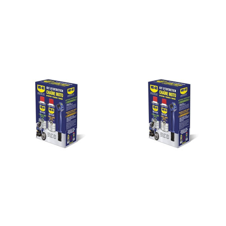 WD-40 Specialist Moto Kit entretien Chaine (Lot de 2)