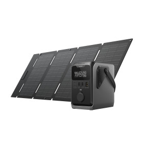 Station électrique portable ECOFLOW Trail 300 DC avec panneau solaire 45W, batterie externe ultra-légère 288 Wh, générateur sola