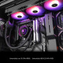 Thermalright Frozen Notte 360 Noir ARGB V2 Refroidisseur de processeur de refroidissement par eau,convient pour AMD :AM4/AM5, In