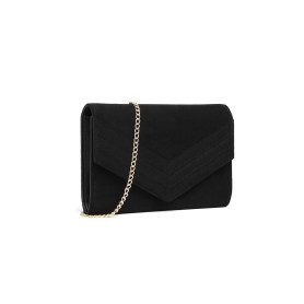 Miss Lulu Femme Pochette et Clutches - Sac à Main avec Bandoulière de Chaîne - Damen Crossbody Bag pour Cérémonie Mariage