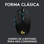 Logitech G203 LIGHTSYNC Souris Gaming + Logitech G435 LIGHTSPEED et Bluetooth Sans Fil Casque Gaming, Noir