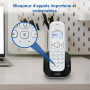 VTech Téléphone sans Fil DECT à 3 combinés, à Double Charge avec répondeur, Blocage d'appel, Identification de l'appelant/Appel 