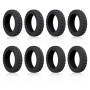 GXGM 8 Pcs Couvre-Roue de Valise, Silencieux, Couvre-Roue de Valise, Antidérapant Faible Bruit, Chaise de Bureau et Couvre-Roue 