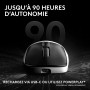 Logitech G Pro X2 SUPERSTRIKE, Souris Gaming sans Fil Lightspeed, Performance Ultra-Rapide, Ultra-légère (61 g), Retour haptique