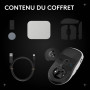 Logitech G Pro X2 SUPERSTRIKE, Souris Gaming sans Fil Lightspeed, Performance Ultra-Rapide, Ultra-légère (61 g), Retour haptique