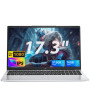 ACEMAGIC Ordinateur Portable 17,3 Pouces PC Portable 16 Go Ram DDR4 512 Go SSD Extension 2TB 4 cœurs 4300U,(Jusqu'à 3.7Ghz) Capa