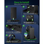 Support de charge avec accessoires de ventilateur de refroidissement intelligent AI pour Xbox Series X avec haute puissance, dou