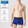 Fullluwaa - Lot de 10 Boxers Homme Coton, Confortable et Doux - Ajustés, Ceinture Élastique Ultra - Souple