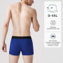 Fullluwaa - Lot de 10 Boxers Homme Coton, Confortable et Doux - Ajustés, Ceinture Élastique Ultra - Souple
