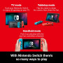 Nintendo Switch Console de Jeux Portables 15,8 cm (6.2") 32 Go Écran Tactile WiFi Bleu, Gris, Rouge
