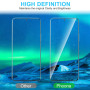 Phoona Verre Trempé pour Honor 90 Lite 5G, Lot de 2 Vitre Film Protection écran Compatible avec Honor 90 Lite, Dureté 9H, Ultra 