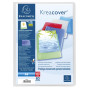 Exacompta - Réf. 5789E - 1 Protège-documents Kreacover Chromaline - 80 pochettes cristal lisse - 160 vues - pour A4 - dim 24 x 3
