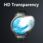 Yenwen Verre Trempé pour Huawei Watch GT 5 Pro (46MM) Protection Écran, 4 Pièces Films Anti-Bulles HD Protection Ecran pour Huaw