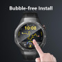 Yenwen Verre Trempé pour Huawei Watch GT 5 Pro (46MM) Protection Écran, 4 Pièces Films Anti-Bulles HD Protection Ecran pour Huaw