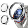 Neitra 2 Pièces Coque pour Huawei Watch GT 6 Pro 46mm Protection Écran, Dur PC Bumper Case avec Protecteur D'écran en Verre Trem