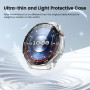 Neitra 2 Pièces Coque pour Huawei Watch GT 6 Pro 46mm Protection Écran, Dur PC Bumper Case avec Protecteur D'écran en Verre Trem