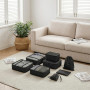 Organisateur Valise 8 Pièces,Organiseurs de Bagage pour Voyage,Packing Cubes de Voyages Pochette,Sacs Rangement de Valise Voyage