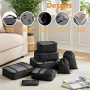 Organisateur Valise 8 Pièces,Organiseurs de Bagage pour Voyage,Packing Cubes de Voyages Pochette,Sacs Rangement de Valise Voyage